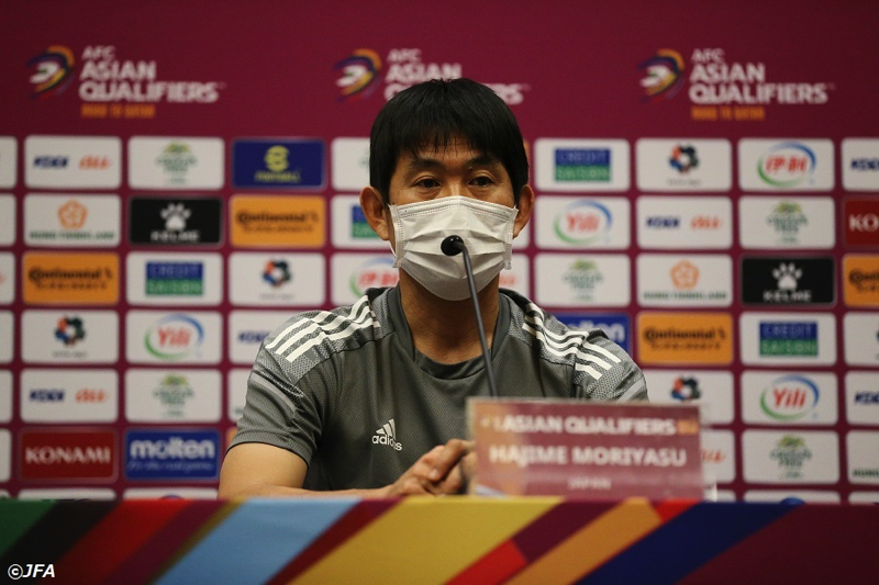 初戦で敗れたオマーンとの再戦へ…森保監督「分析された上でも選択肢を多く持って」