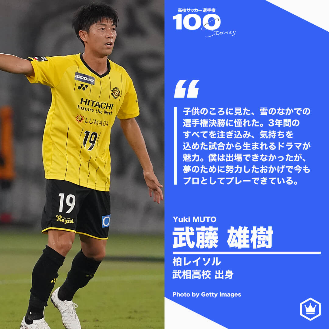 高校サッカー選手権100STORIES 選手画像