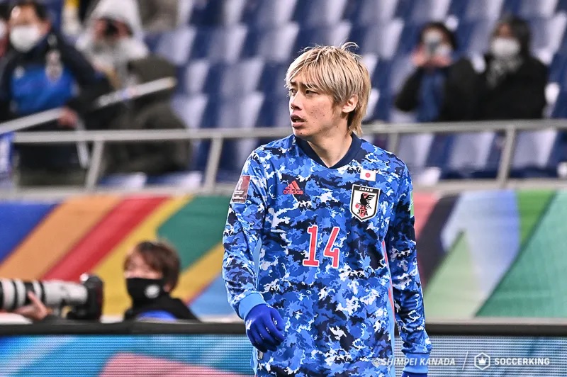 伊東純也、サウジ戦へ持ち味のスピードに自信「常に相手の背後を狙っていけたら」