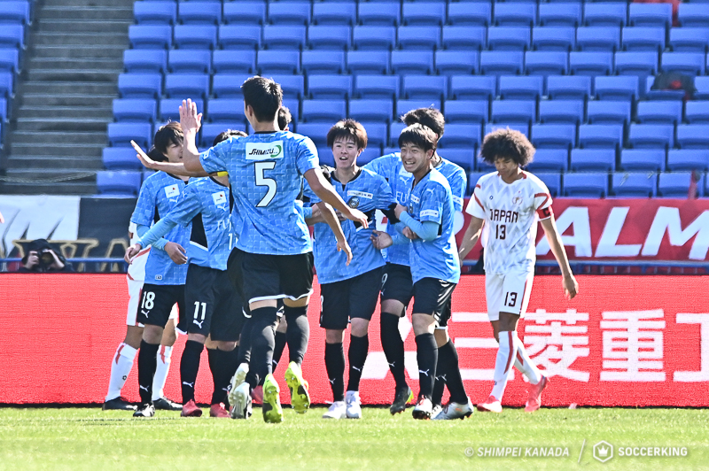 川崎U-18がNEXT GENERATION MATCH連勝！　川口達也の得点守り抜き、日本高校サッカー選抜を下す