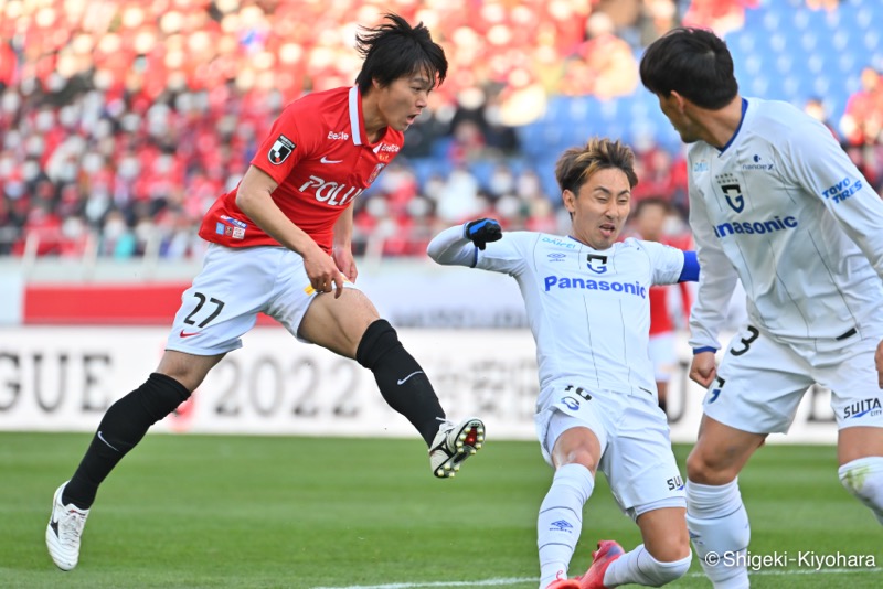 20220226 J1 Urawa vs GOsaka Kiyohara10(s)