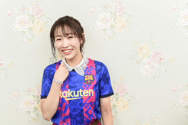 【SK×Pocochaコラボグラビア】りったん「サッカー選手はストイックでカッコいい！」