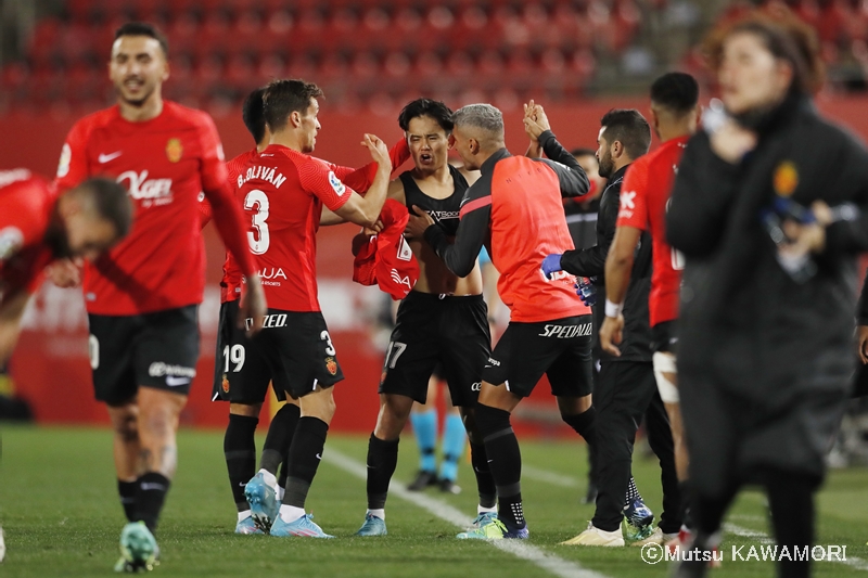 マジョルカ指揮官、決勝点演出の久保を評価「また一歩を踏み出せた」