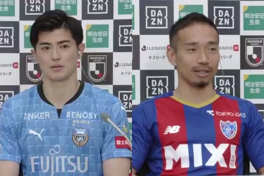 30年目のJリーグは“多摩川クラシコ”で開幕　谷口彰悟＆長友佑都「Jリーグは楽しいと思える試合を」