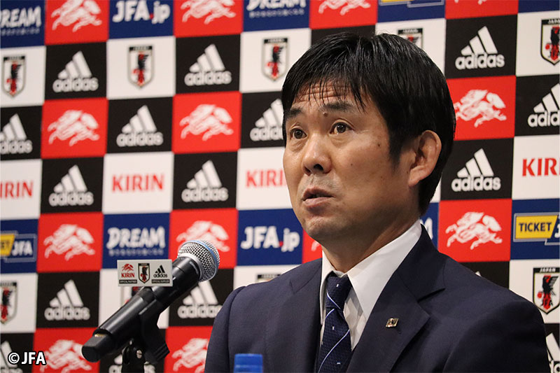 日本代表の森保監督がオーストラリアとの大一番に向けて決意「やってきたことに自信を持って」