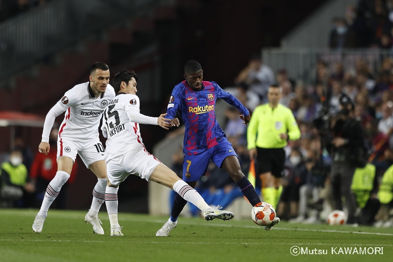 写真ギャラリー 22 4 14 ヨーロッパリーグ準々決勝 2ndレグ バルセロナ 2 3 フランクフルト サッカーキング