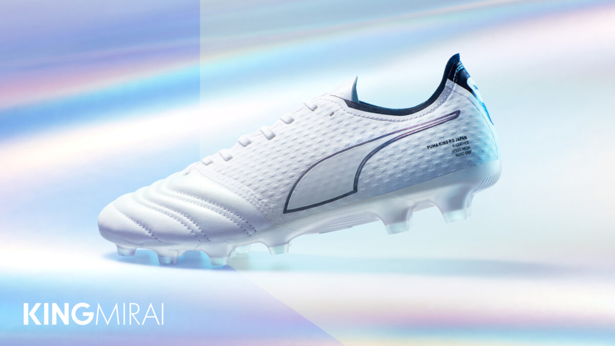 フィット感を追求したプーマの次世代レザースパイク『PUMA KING MIRAI HG/AG』が 国内1000足限定で登場