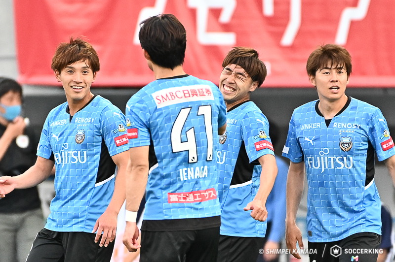 川崎Fが3連勝で鹿島追走！　遠野大弥が古巣福岡のゴールをこじ開け、車屋紳太郎が追加点