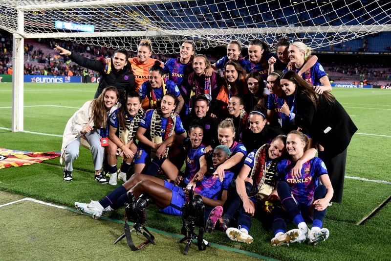 バルサ女子 リーグ戦で30戦全勝優勝を飾る 得失点差は驚異の 148 サッカーキング