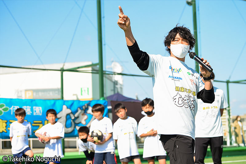 佐藤寿人さん　伊藤園　春のサッカーフェスタ