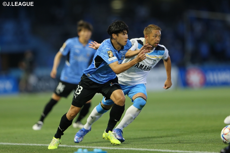 川崎F、首位・横浜FMと勝ち点差「3」に…山根視来の先制点守りきれず磐田とドロー
