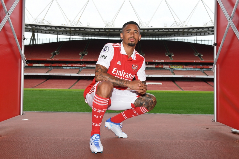 ガブリエル ジェズス 直筆 サイン マンチェスターシティ アーセナル