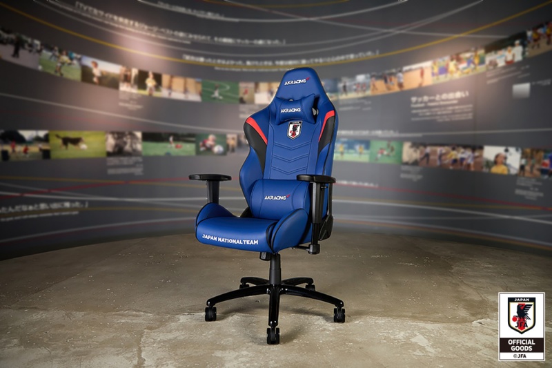 AKRacing ゲーミングチェアの“サッカー日本代表ver.”が7月22日に発売！