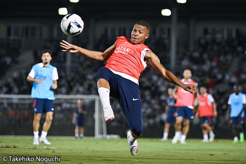 【写真ギャラリー】2022.7.18 エアトリ presents PSG JAPAN TOUR 2022 公開練習