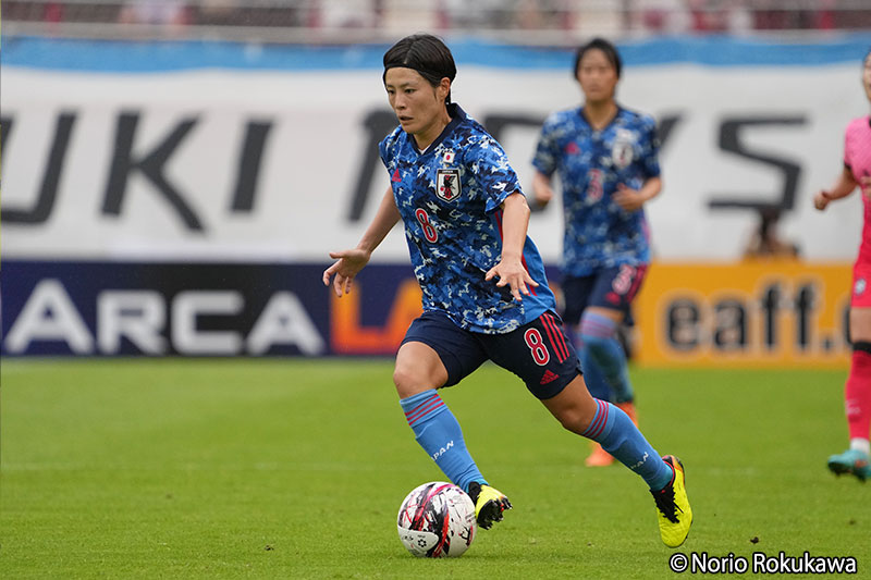W杯まで1年…なでしこ猶本の決意「日本女子サッカー界の価値を変える責任を背負っている」
