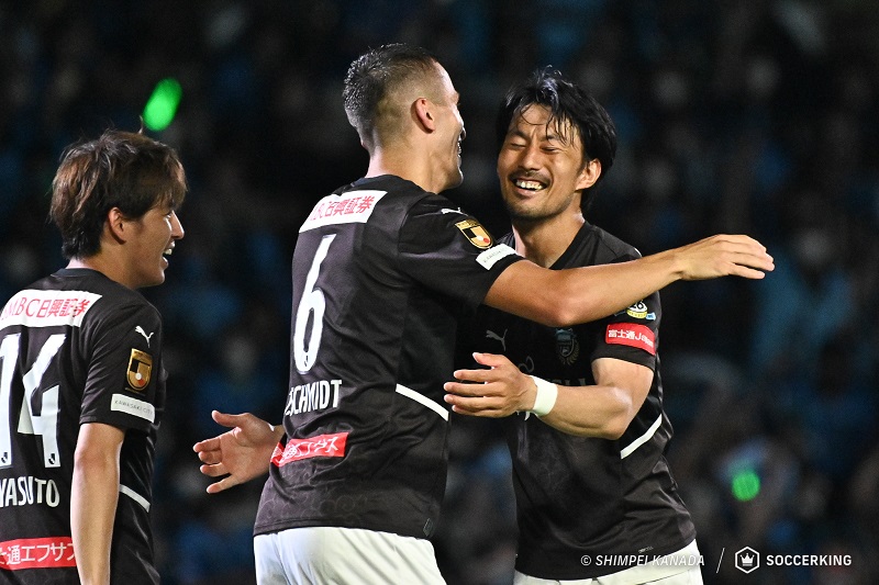 川崎Fが延期分の試合で4連勝！　マルシーニョのゴラッソなどで4得点＆暫定首位に浮上
