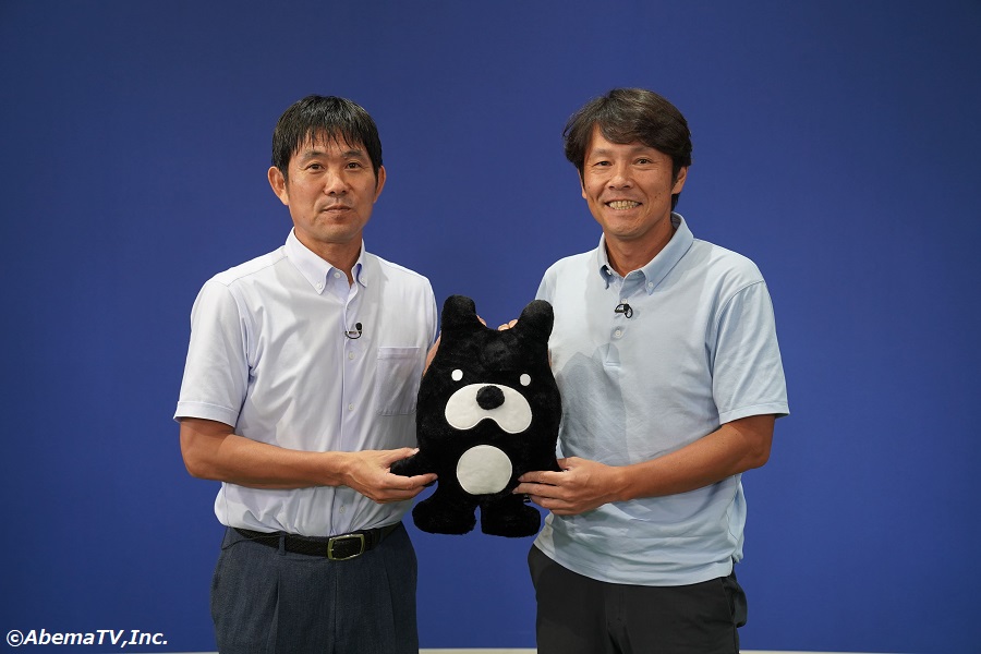 ABEMA『THE VOICE』最終回に森保一監督が登場　福田正博と対談