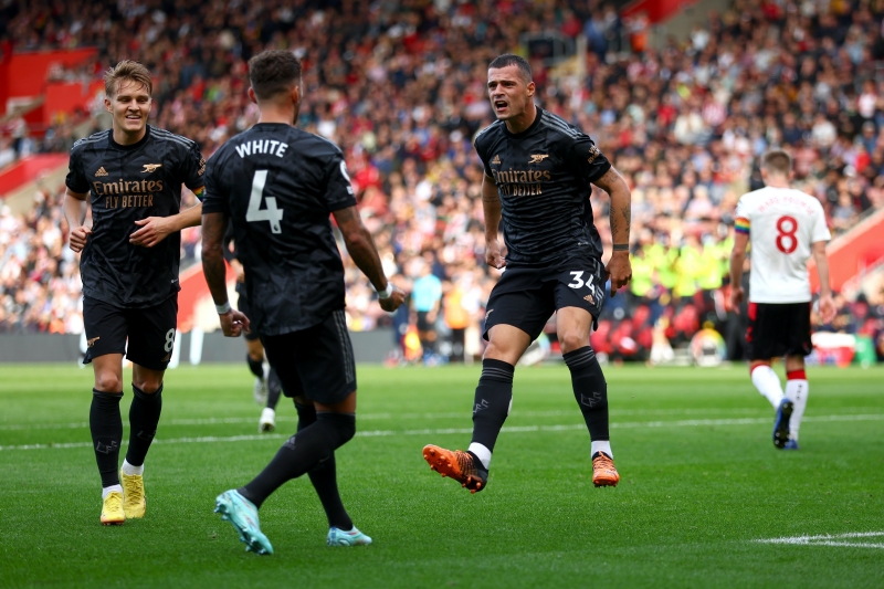 ジャカが2戦連発も アーセナルはサウサンプトンと今季初のドロー 冨安健洋はフル出場 サッカーキング