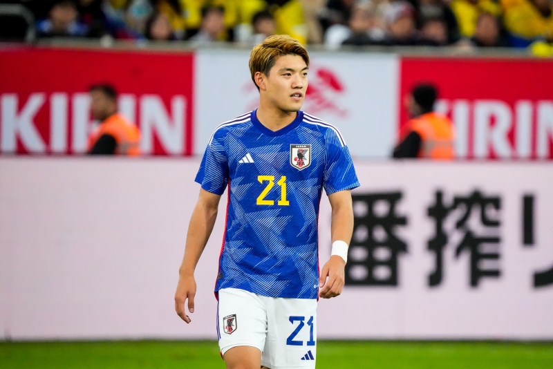 Lサイズ サッカー ユニフォーム レプリカ 堂安律 日本代表 ホーム k