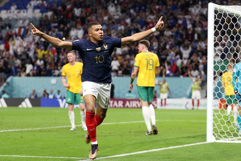 2022 サッカーフランス代表 10番 ムバッペ ユニフォーム 長袖 新品 2022カタールワールドカップフランスのユニフォームホーム10番ムバッペ