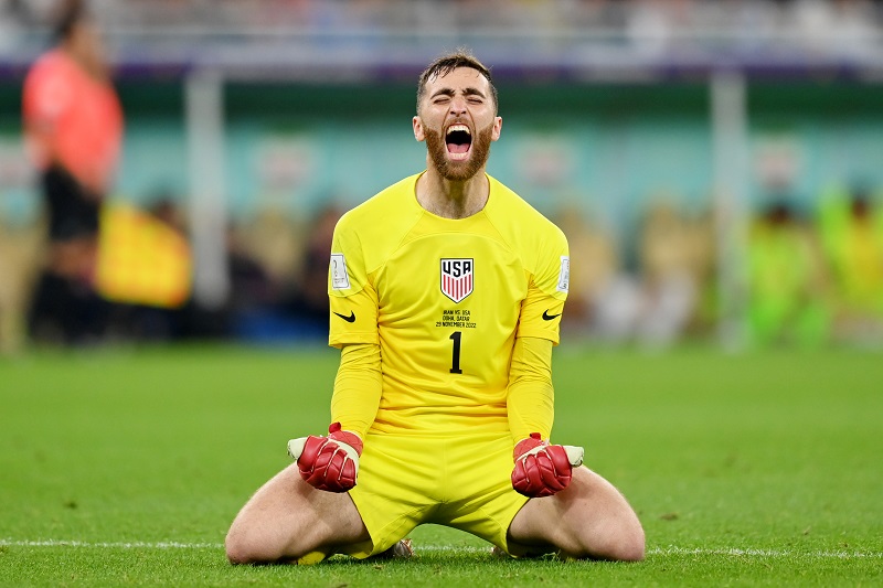 米代表GKターナーが“92年ぶり”の快挙！　第1回以来初の本大会で複数クリーンシート達成した米のGKに