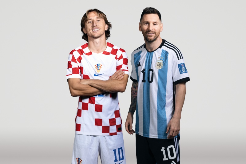 決勝進出を懸け激突 アルゼンチン代表とクロアチア代表のスタメンが発表 メッシvsモドリッチが実現 サッカーキング