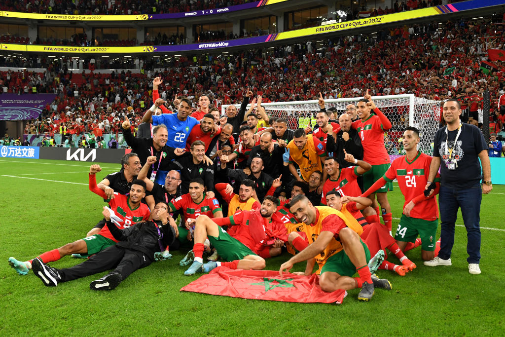 試合ハイライト映像 ワールドカップ W杯 準々決勝 モロッコ対ポルトガル サッカーキング