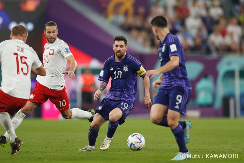 【写真ギャラリー】2022.11.30 FIFAワールドカップカタール2022グループC第3節 ポーランド代表　0－2　アルゼンチン代表