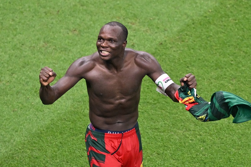 カメルーンが最後に意地…アフリカ勢として初めてW杯でブラジルを撃破、20年ぶりの本大会勝利も