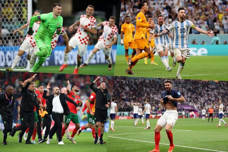 ワールドカップ・準決勝進出国