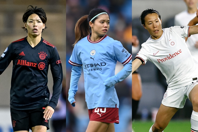 英紙企画の女子選手トップ100、なでしこジャパンからは3人が選出…長谷川唯が73位