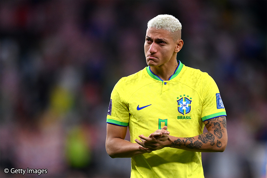 トッテナムに痛手…ブラジル代表FWリチャーリソンが約1カ月の離脱か