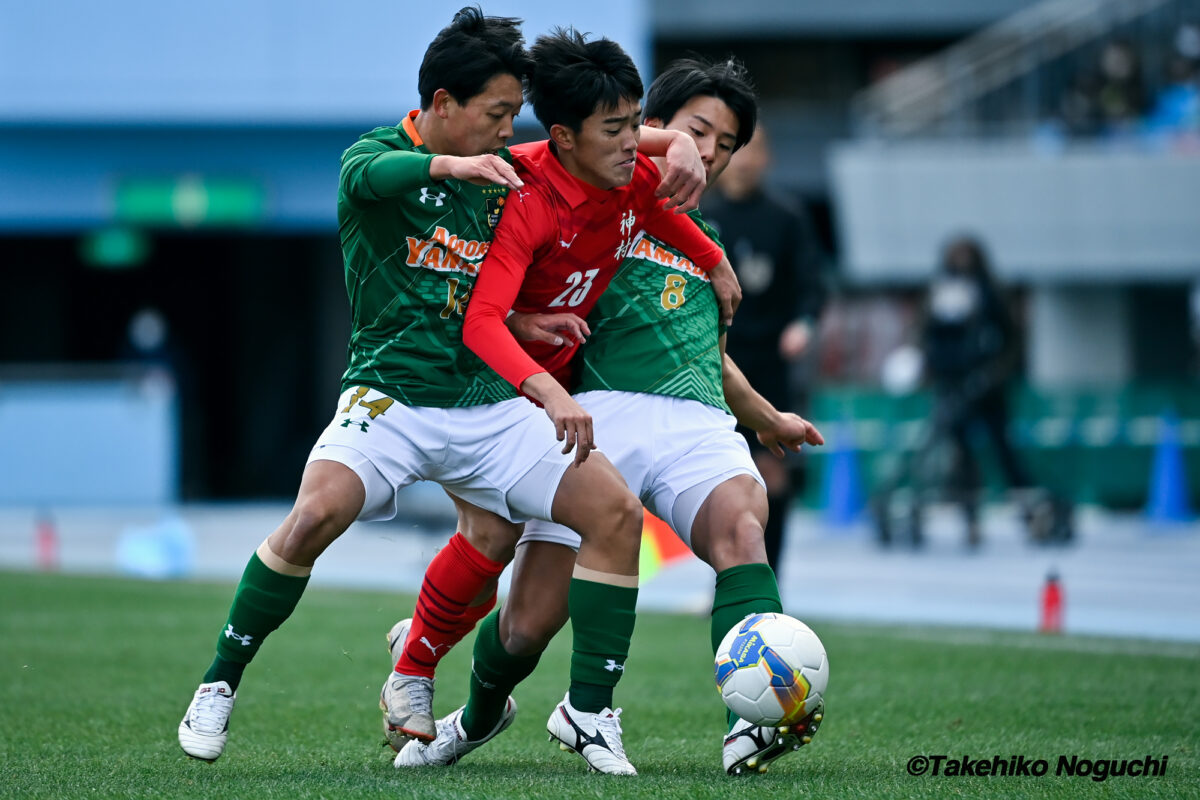 【写真ギャラリー】2023.1.2 第101回全国高校サッカー選手権大会 準々決勝 青森山田 1－2 神村学園