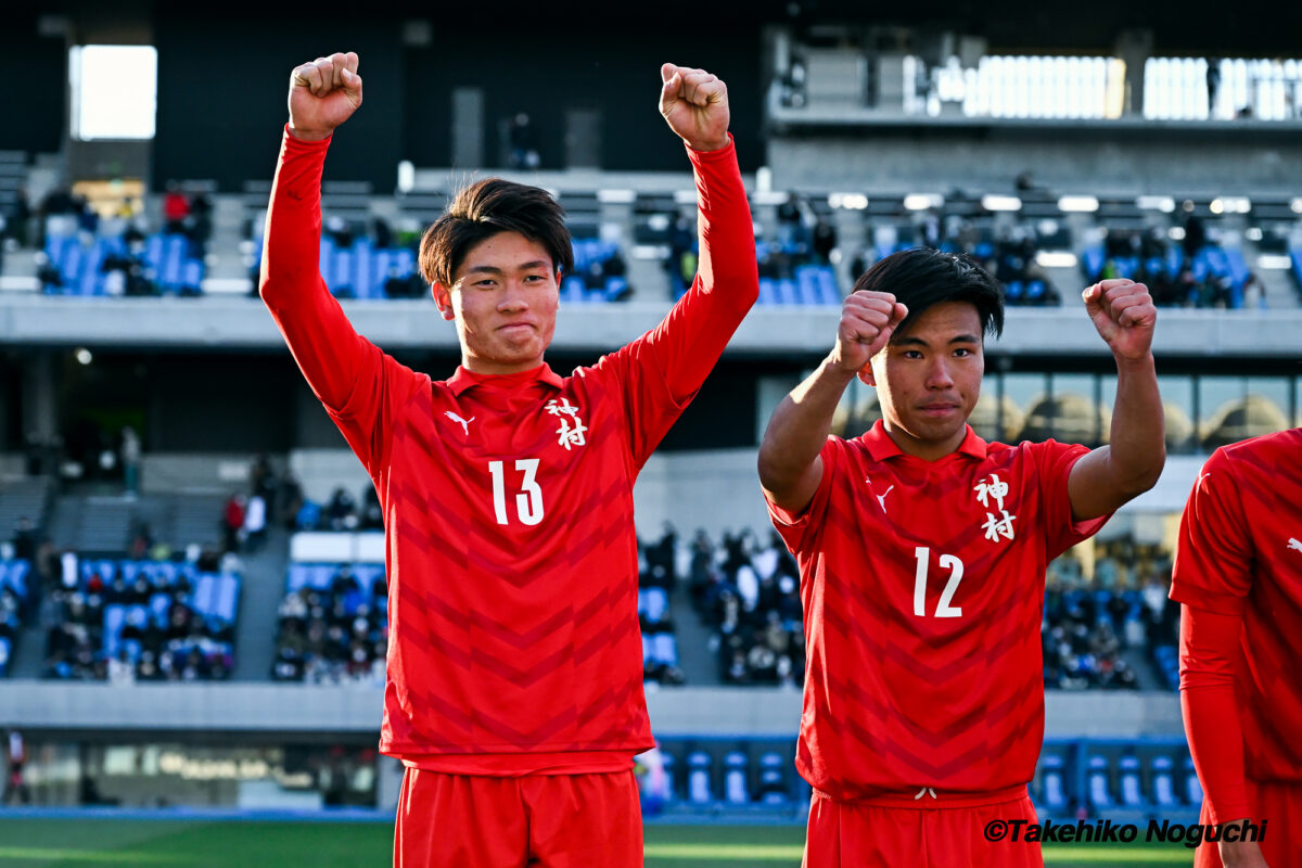 同点弾＆2点目創出、神村学園2年FW西丸の献身光る　「兄弟みたいな」福田師王から学ぶ姿勢