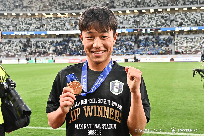 2ゴールで優勝に大きく貢献！…岡山学芸館MF木村匡吾「点を取りたいという気持ちはすごくあった」