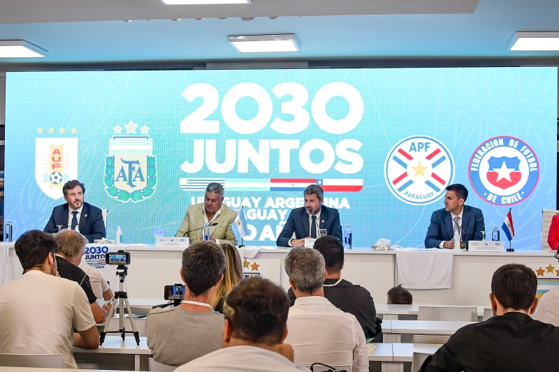 100周年の2030年W杯、南米4カ国の共同招致が始動！　第1回の開催地ウルグアイなど