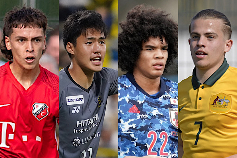 オーストラリアが最多3名、日本からは2名が選出…2022年のU20アジアベストイレブン！