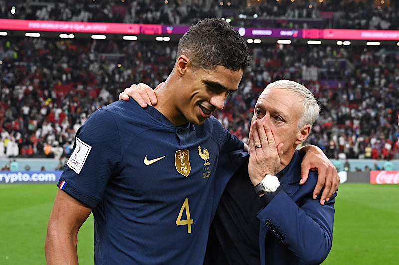 デシャン監督、フランス代表引退のDFヴァランへの思い溢れる「ある種の感慨を持たずに…」