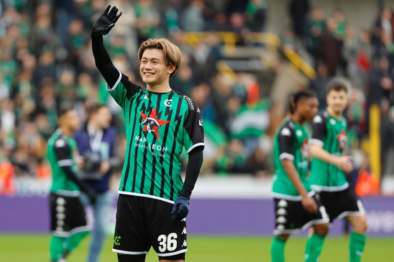 上田綺世が絶妙な抜け出しから2得点！…サークル・ブルッヘをリーグ戦5