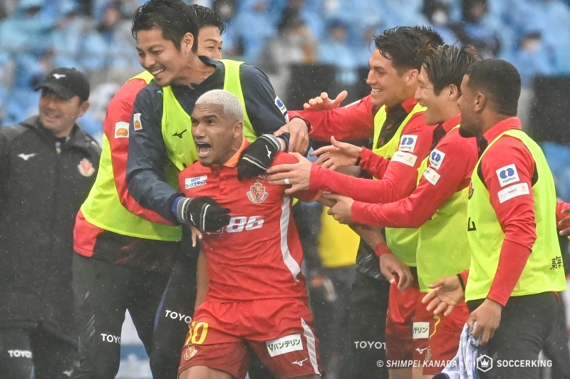 不振の川崎Fが今季初の連敗…名古屋、ユンカー＆マテウス弾で今季5勝目！