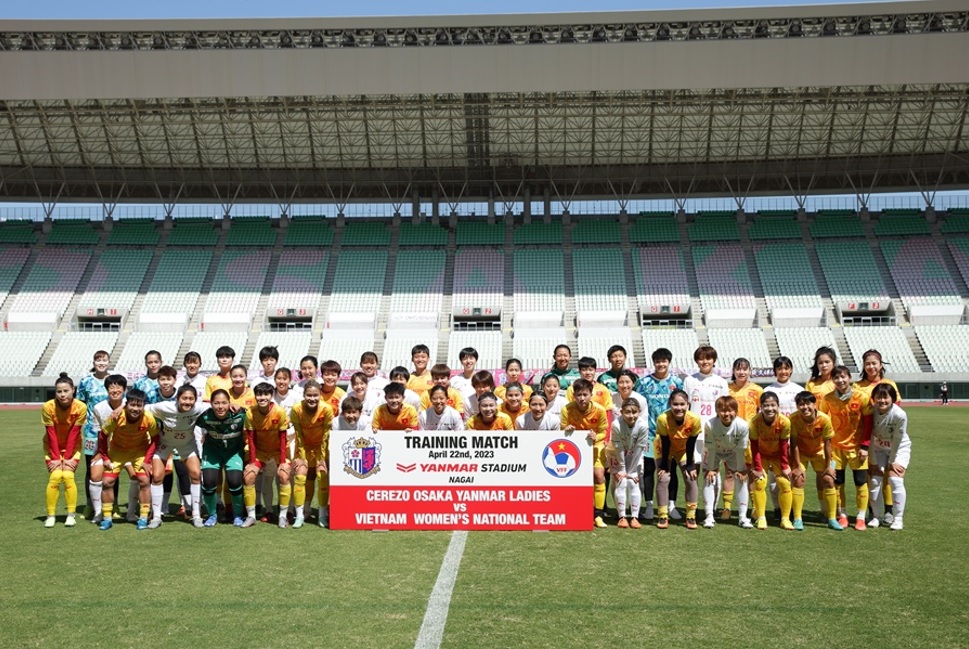 WEリーグ参入のセレッソ大阪ヤンマーレディース、女子W杯出場のベトナム代表に2得点勝利