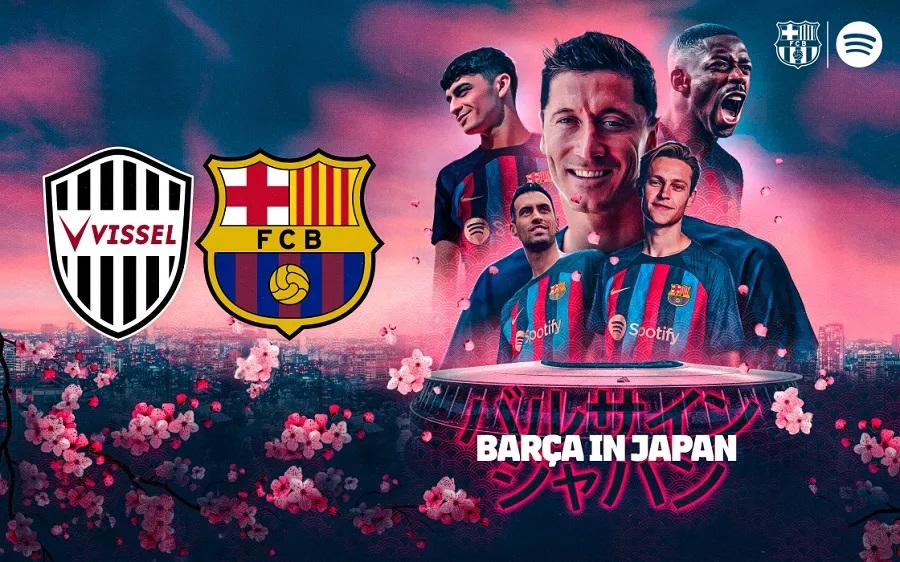 バルサvs神戸の放送＆配信が決定！　日テレジータス＆Huluストアにて独占生中継