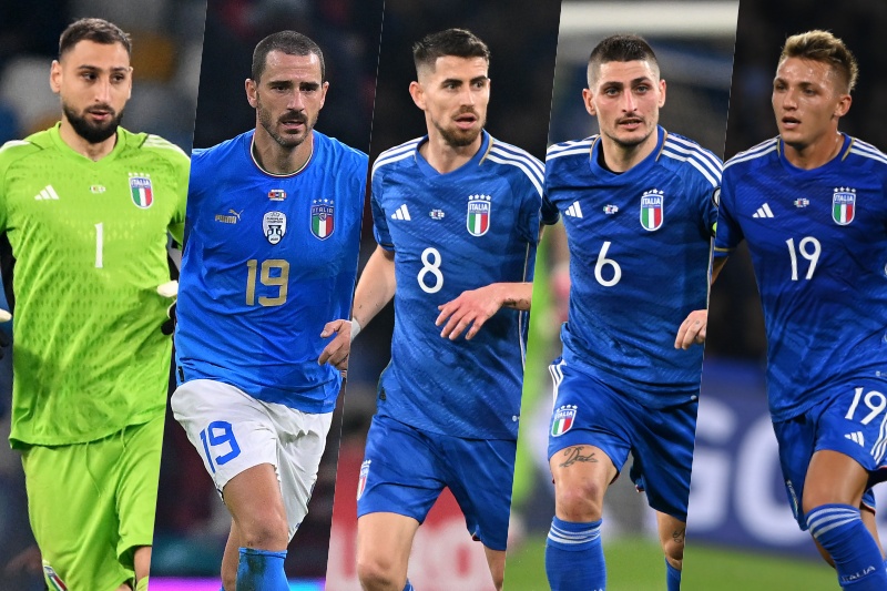 イタリア代表に招集された選手たち