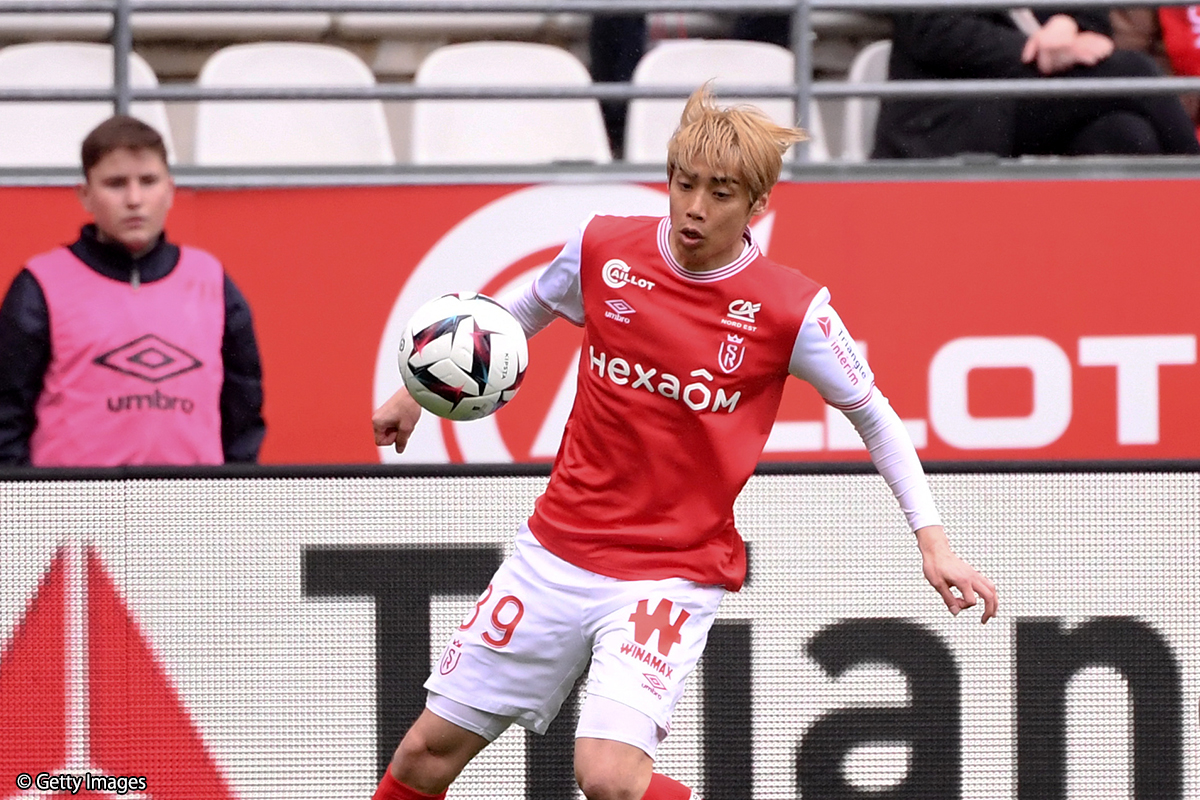 ランス・伊東純也が先制弾！　約3カ月ぶりとなる今季6得点目を記録