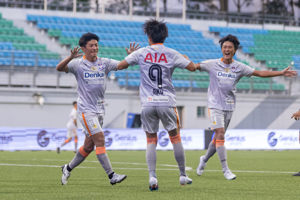アルビレックス新潟シンガポールが2試合連続クリーンシートで3連勝を飾る