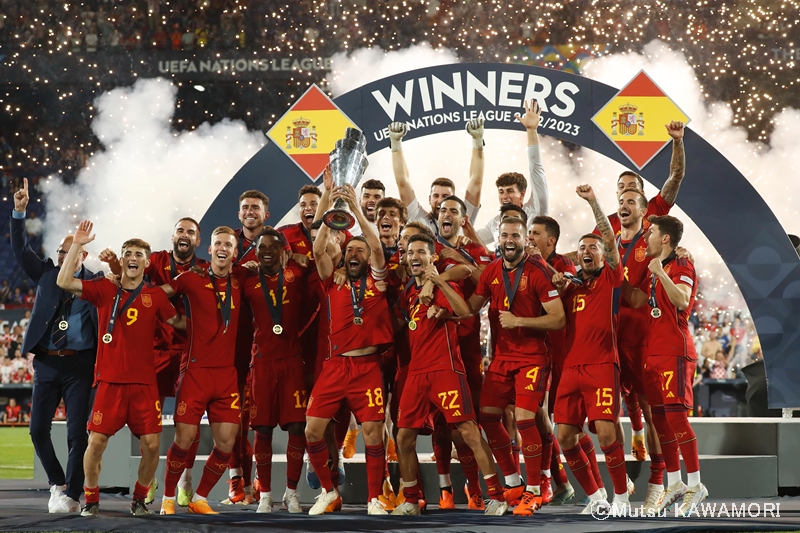 【写真ギャラリー】2023.6.15 UEFAネーションズリーグ決勝 クロアチア代表 0－0（PK：4－5） スペイン代表