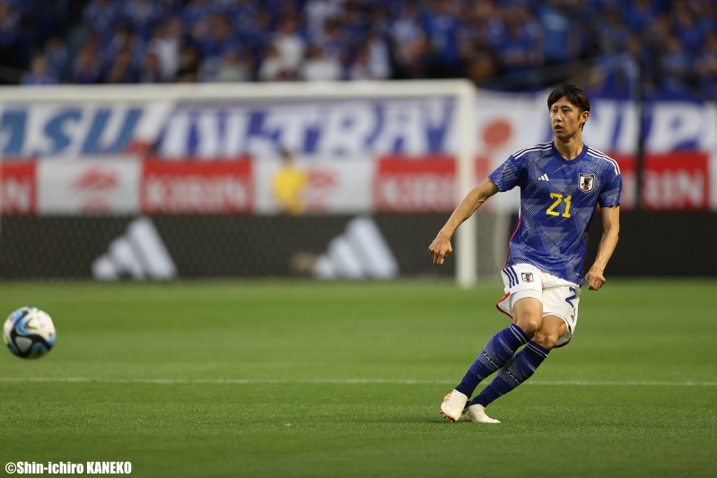 口火を切ったミドル弾！　伊藤洋輝が代表初ゴールを振り返る「ツータッチめでいいところに置けた」