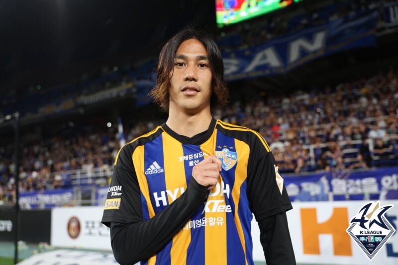 元浦和の江坂がKリーグ初ゴールを記録…週間ベストイレブンに選出