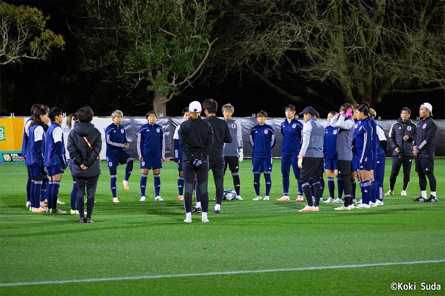 なでしこジャパン、W杯初戦へ前日練習　浜野まいかは別メニュー続く