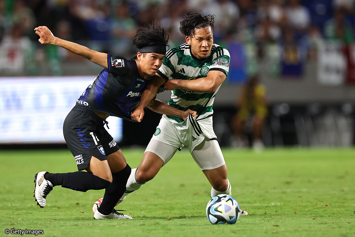 セルティックが終盤のゴールでG大阪に競り勝つ！　セルティックは日本人4選手が出場